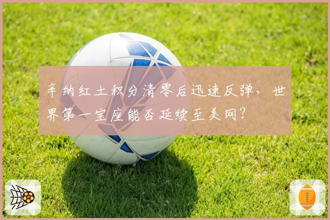 辛纳红土积分清零后迅速反弹,世界第一宝座能否延续至美网?